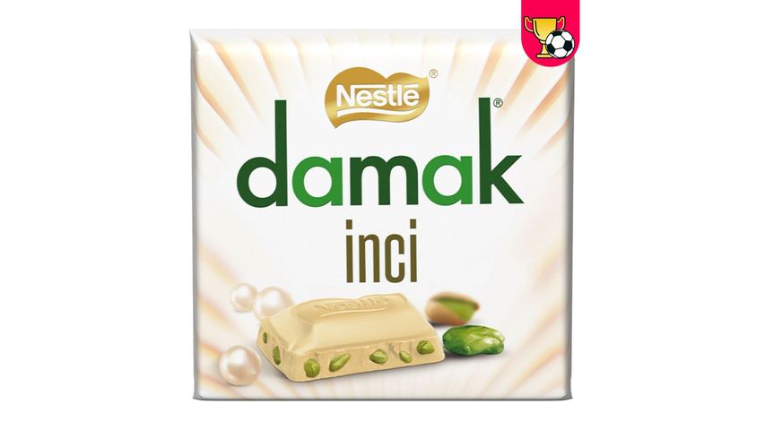 Nestlé Damak İnci Antep Fıstıklı Beyaz Çikolata 60 g