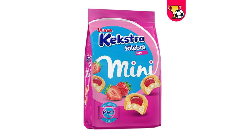 Ülker Kekstra Jölebol Çilekli Mini Kek 150 g