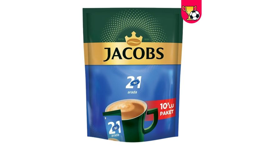 Jacobs 2 in 1 Coffee 10-pack