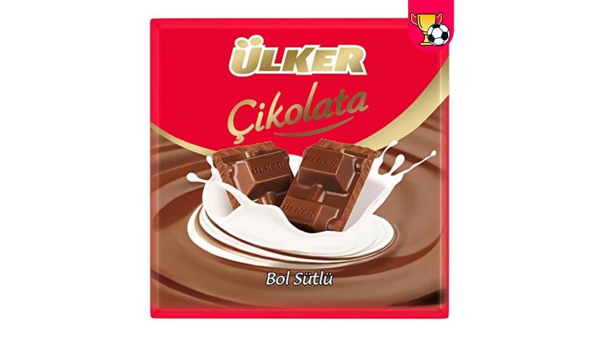 Ülker Sütlü Kare Çikolata 60 g