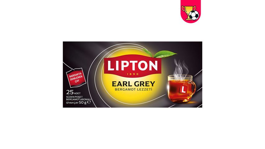Lipton Tea Bag Earl Grey 25 x 2 g