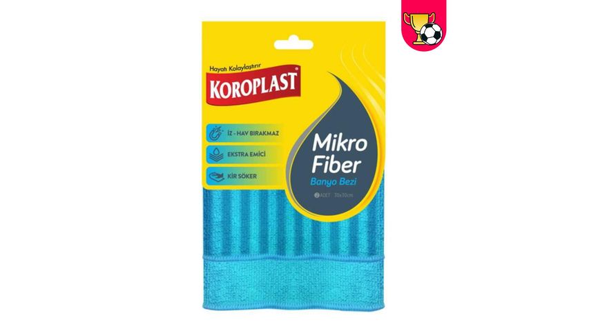 Koroplast Microfiber Bathroom Cloth