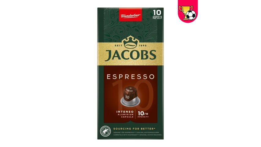 Jacobs Espresso 10 Intense Coffee Capsules 52 g