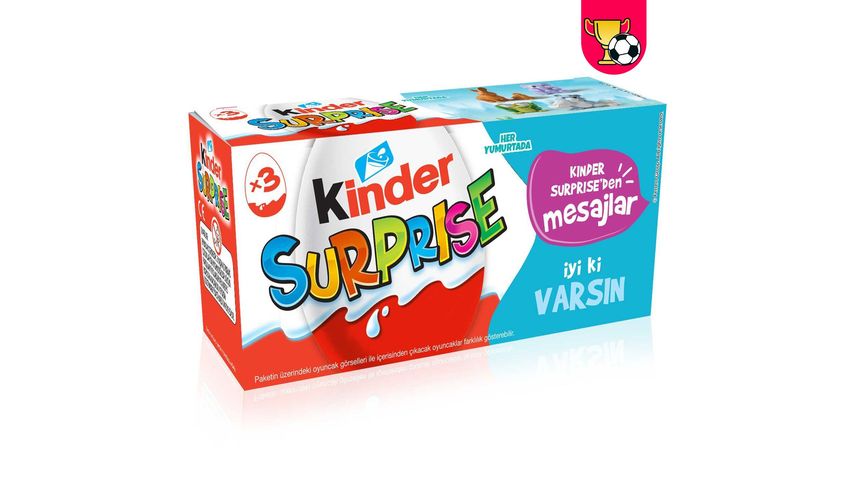 Kinder Sürpriz Yumurta 3x20 g