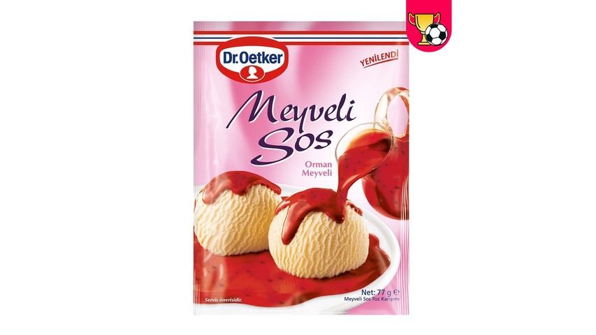 Dr. Oetker Fruit Dessert Sauce 77 g