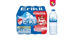 Erikli Doğal Kaynak Suyu 12 x 0.5 L Pet