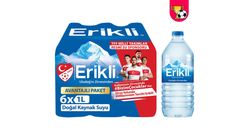Erikli Doğal Kaynak Suyu 6 x 1 L Pet