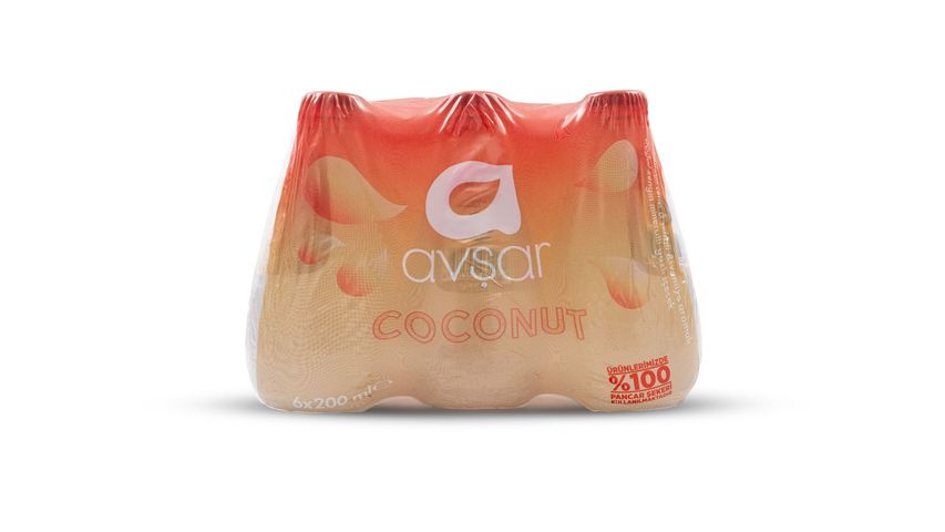 Avşar Coconut Aromalı Maden Suyu 6 x 200 ml
