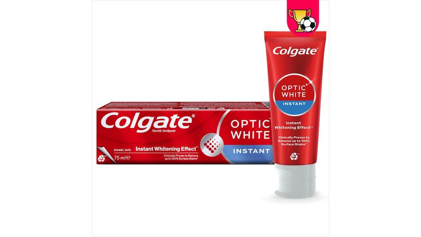 Colgate Optic White Anında Beyazlık Etkisi Beyazlatıcı Diş Macunu 75 ml