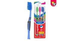 Colgate Extra Clean Colors Medium Toothbrush 2+1