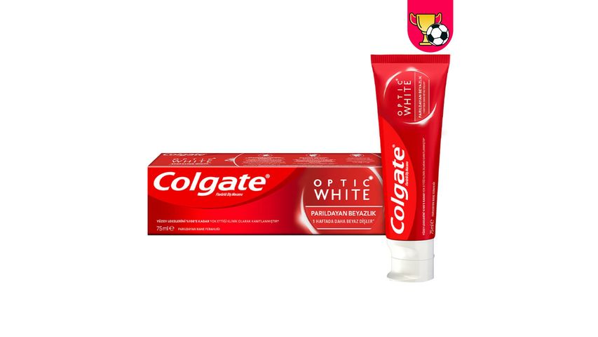 Colgate Optic White Parıldayan Beyazlık Beyazlatıcı Diş Macunu 75 ml