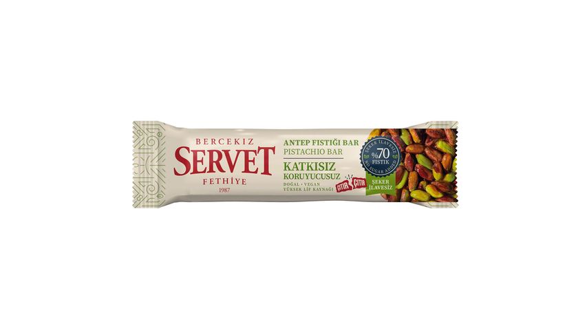 Servet Antep Fıstığı Krokan Bar 20 g