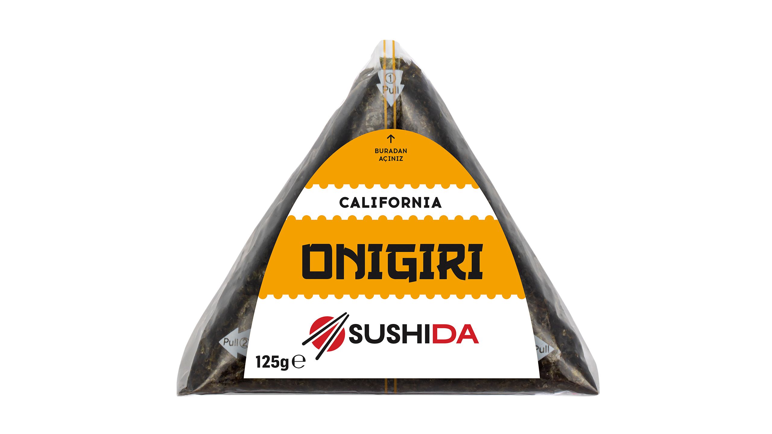 Sushida Onigiri California 125 g satın al | Yemeksepeti Market