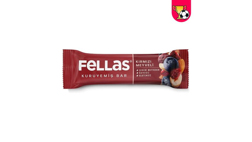 Fellas Red Fruit Nut Bar 30 g