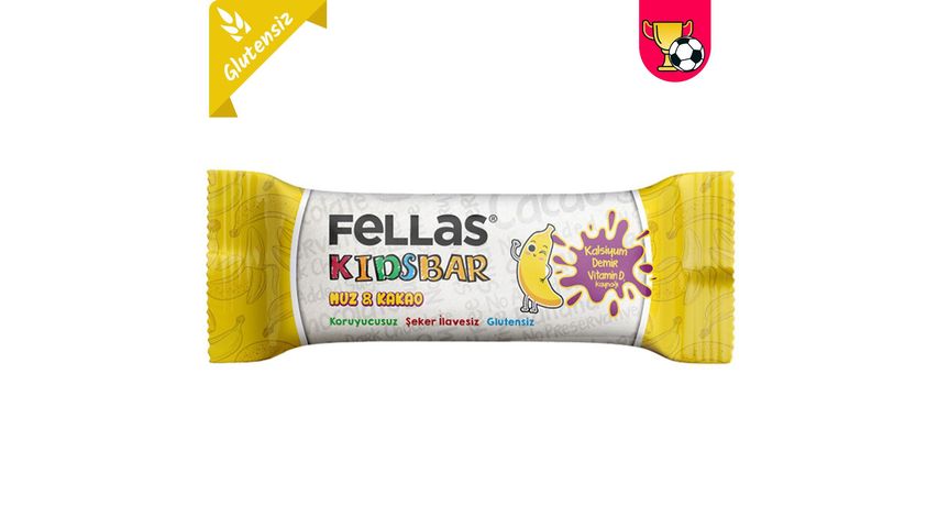 Fellas Kids Banana and Cocoa Fruit Bar 28 g