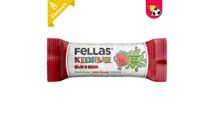 Fellas Kids Strawberry and Cocoa Fruit Bar 28 g