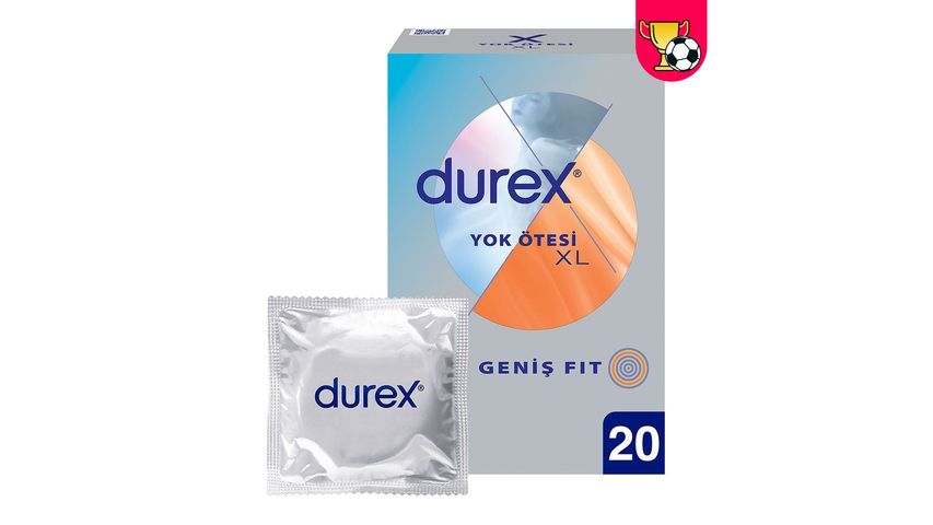 Durex Yok Ötesi XL Prezervatif 20'li