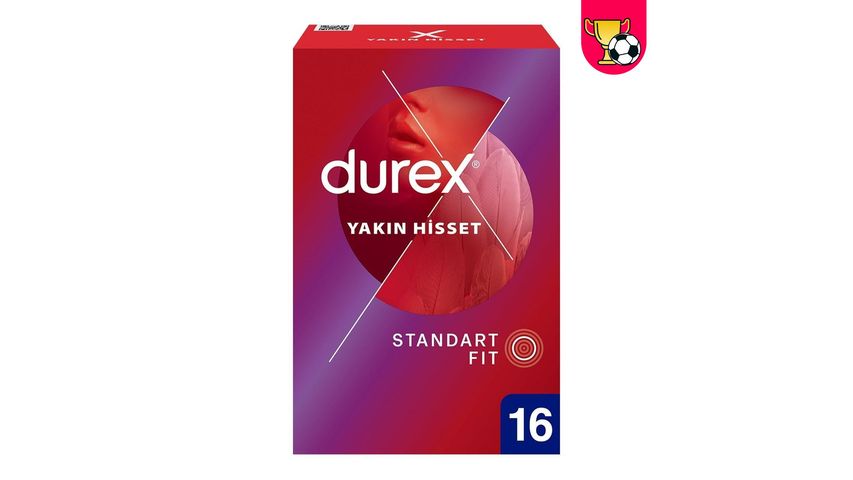 Durex Close Feel Standard Fit Thin Condoms 16 Pack