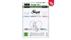 Sleepy Natural Double Soft Bebek Bezi Ultra XL 62'li No:6