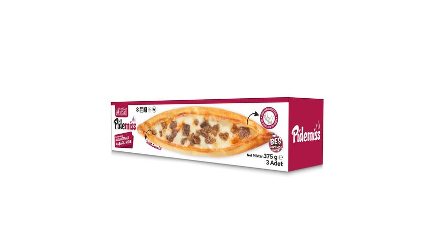 Pidemiss Roasted Beef & Kashar Cheese Pide 375 g