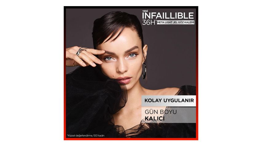 L'Oréal Paris Infaillible Meta Light Jel Göz Kalemi - Polar White