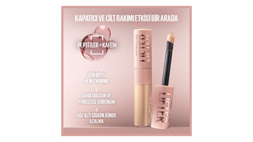 Maybelline New York Lifter Kafein & Peptit İçeren Nemlendiren ve Aydınlatan Kapatıcı - 05