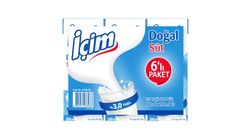 İçim 3% Fat Milk 6 x 200 ml