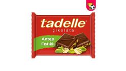 Tadelle Bol Sütlü Antep Fıstıklı Tablet Çikolata 60 g