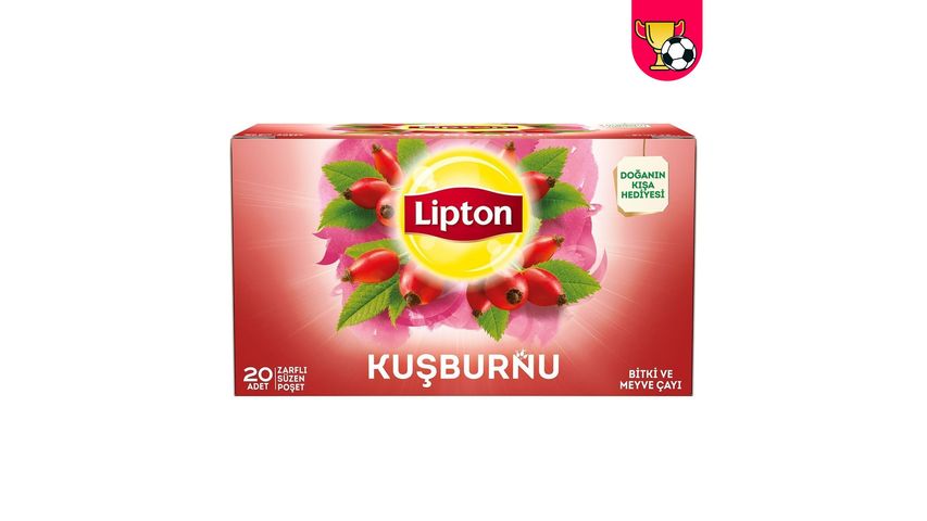 Lipton Çay Lipton Rosehip Herbal Tea Bags 20 Pack