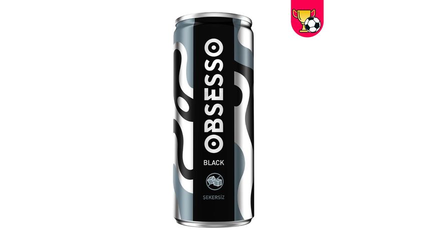 Obsesso OBSESSO Iced Coffee Black Sugar-Free 250 ml