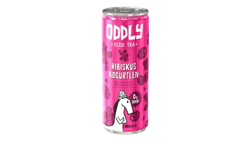 Oddly Hibiscus & Böğürtlen Aromalı Soğuk Çay 250 ml