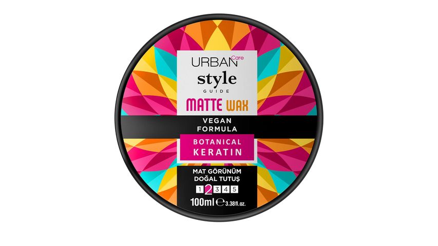 Urban Care Style Guide Doğal & Mat Görünüm Sağlayan Wax Esnek Tutuş 100 ml