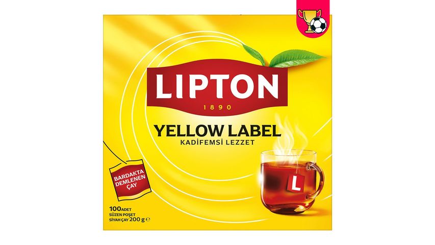 Lipton Yellow Label Tea Bags 100 Pack