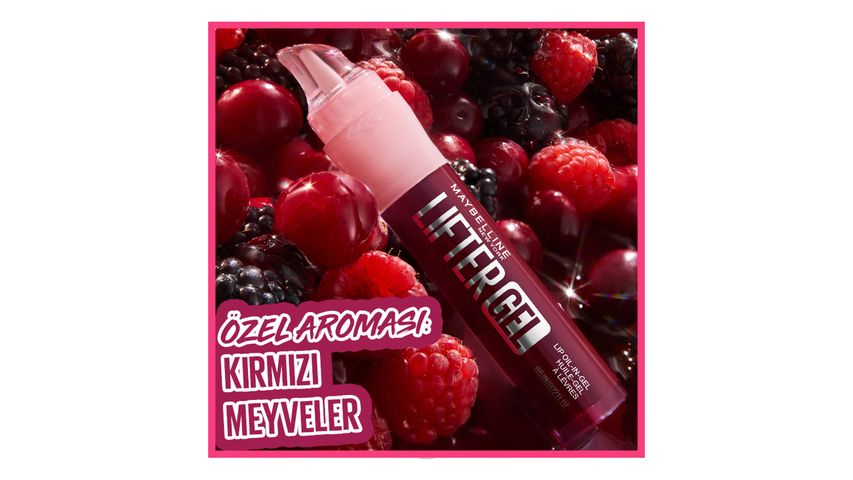 Maybelline New York Lifter Gel Ekstra Parlak & Nemlendirici Dudak Parlatıcısı - 08 Berry Twist