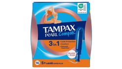 Tampax Pearl Compak Super+ Tampon 16'lı