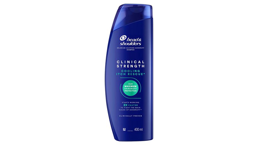 Head & Shoulders Clinical Strength Cooling Itch Rescue Kaşıntı Karşıtı Şampuan 400 ml