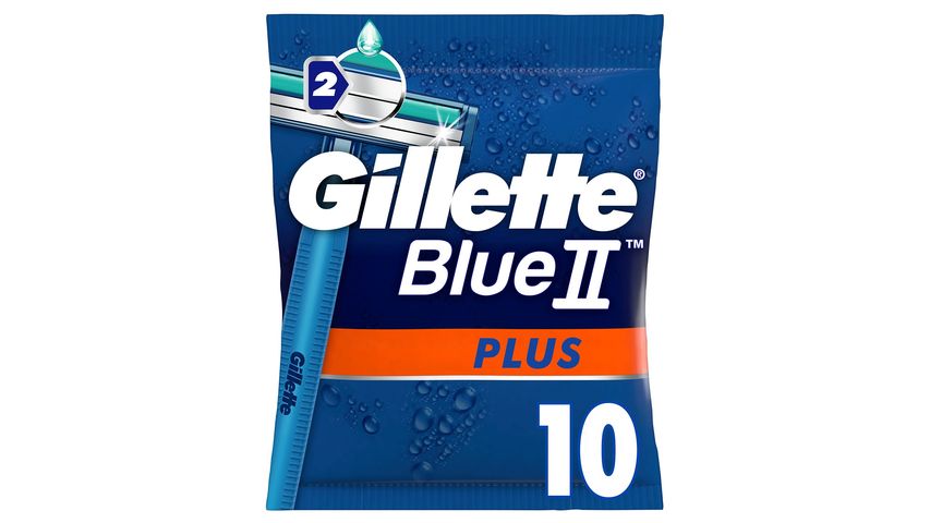 Gillette Blue 2 Plus Kullan At Tıraş Bıçağı 10'lu