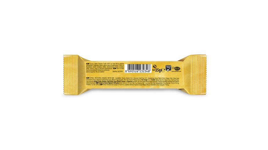 Eti Lifalif Kayısılı & Yer Fıstıklı & Kakaolu Meyve Bar 35 g