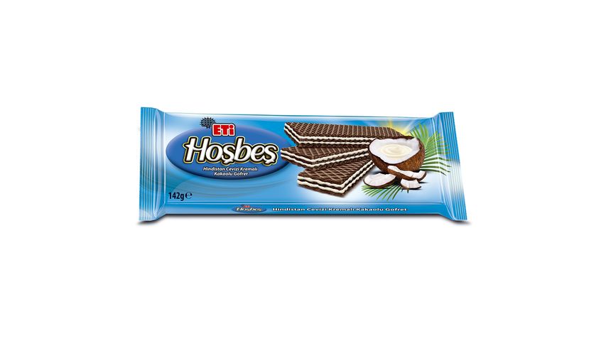 Eti Hoşbeş Hindistan Cevizi Kremalı Gofret 142 g
