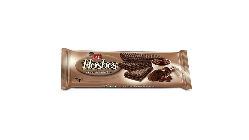 Eti Hoşbeş Kakao Kremalı Gofret 70 g