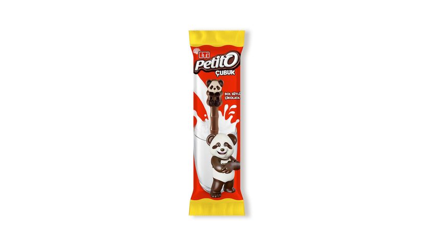 Eti Petito Çubuk Bol Sütlü Çikolata 15 g