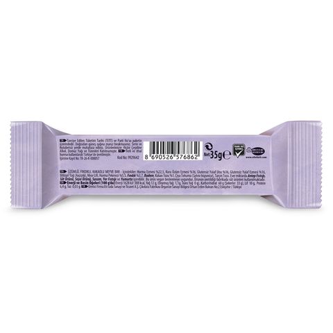 Eti Lifalif Üzümlü & Fındıklı & Kakaolu Meyve Bar 35 g