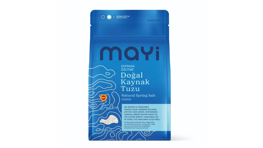 Mayi Sofrada Öğütme Doğal Kaynak Tuzu 500 g