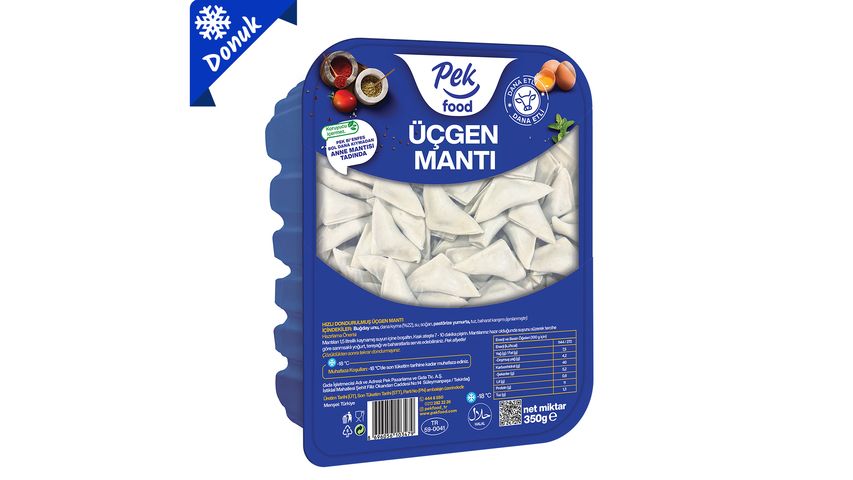 Pek Food Üçgen Mantı 350 g