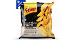 Feast Frozen Wedge Potatoes 1 kg