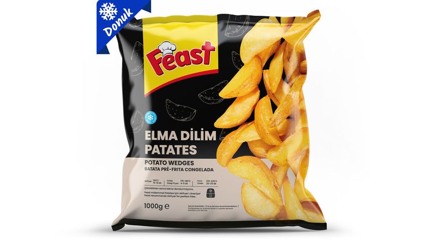 Feast Dondurulmuş Elma Dilimli Patates 1 kg