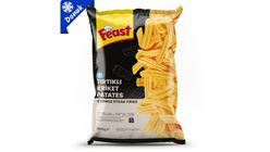 Feast Dondurulmuş Tırtıklı Kriket Patates 1 kg