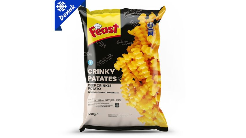 Feast Crinky Patates 1000 g