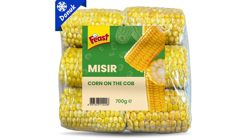Feast Dondurulmuş Tatlı Koçan Mısır 700 g