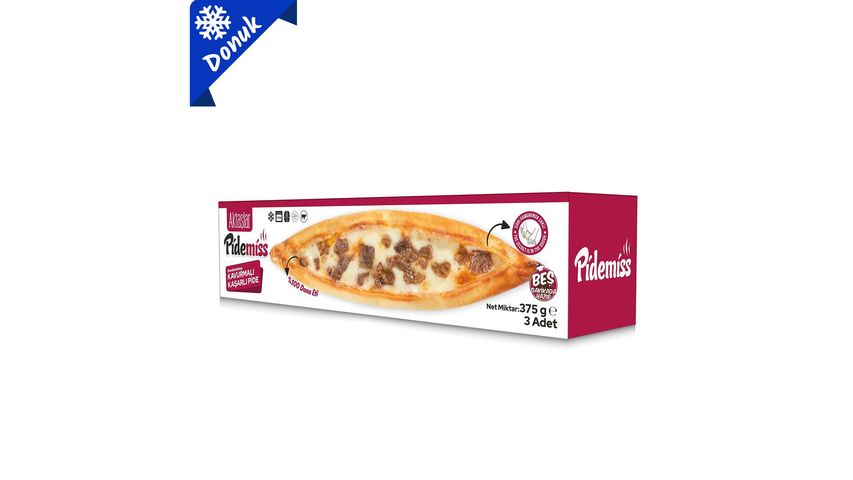 Pidemiss Roasted Beef & Kashar Cheese Pide 375 g